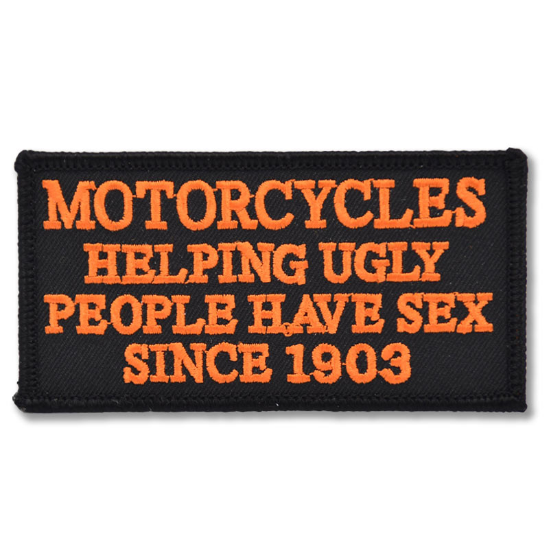 Moto nášivka Motorcycles Helping 10 cm x 5 cm