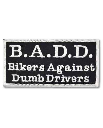 Moto nášivka B.A.D.D. 5 cm x 10 cm