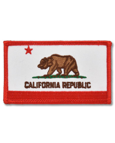 Moto nášivka California Republic 9 cm x 5 cm