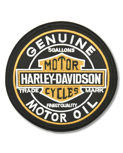 Moto nášivka Harley Davidson Motor Oil 12 cm