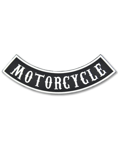 Moto nášivka Motorcycle Rocker - XXL na chrbát