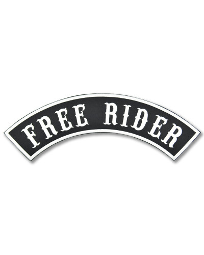 Moto nášivka Free Rider Rocker XXL na chrbát