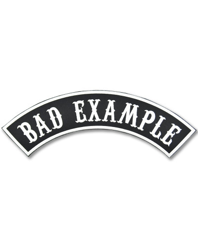 Moto nášivka Bad Example Rocker - XXL na chrbát