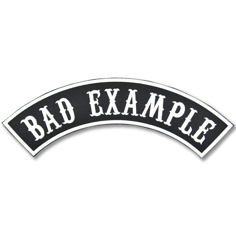 Moto nášivka Bad Example Rocker - XXL na chrbát