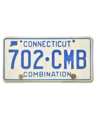 Americká ŠPZ Connecticut Combination