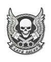 Moto nášivka Cafe Racer Pistons XXL na záda