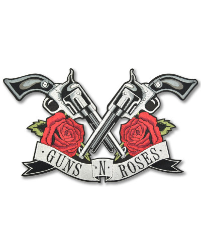 Moto nášivka Guns and Roses XXL na chrbát