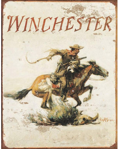 Plechová ceduľa Winchester Horse 32 cm x 40 cm
