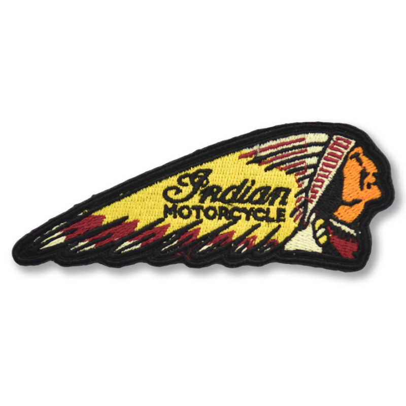 Moto nášivka Indian logo 10cm x 4cm