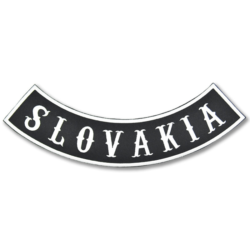 Moto nášivka Slovakia Rocker XXL na záda