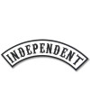 Moto nášivka Independent Rocker white XXL na záda