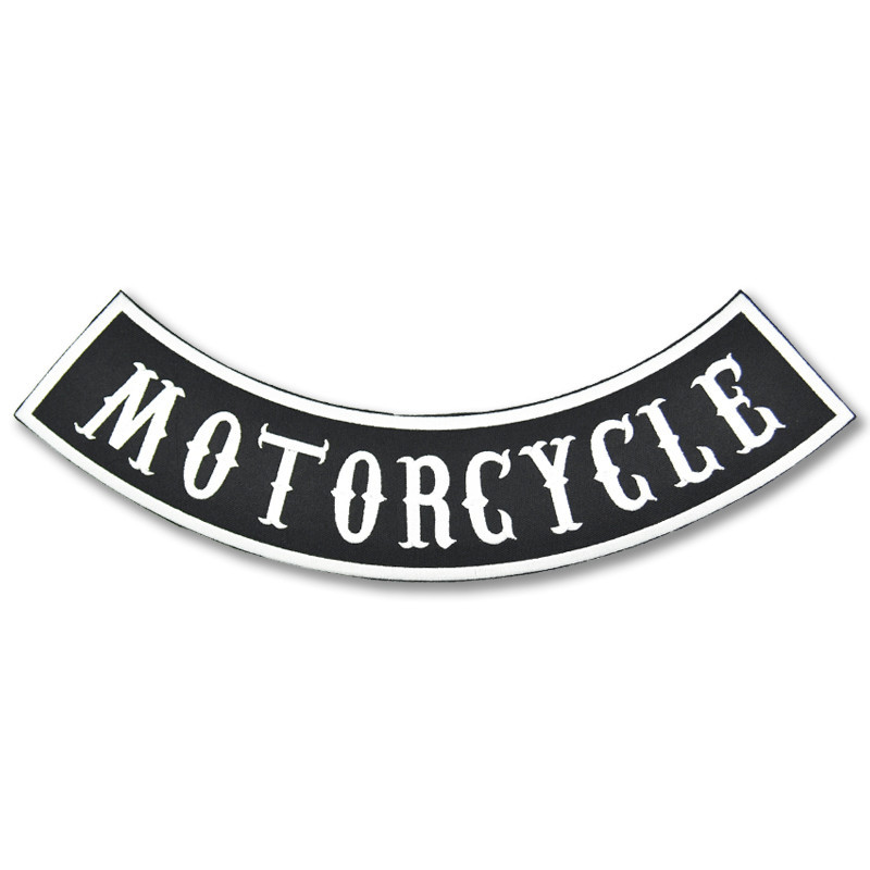 Moto nášivka Motorcycle Rocker - XXL na záda
