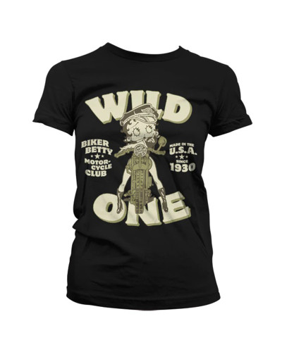 Dámske tričko Betty Boop Wild One