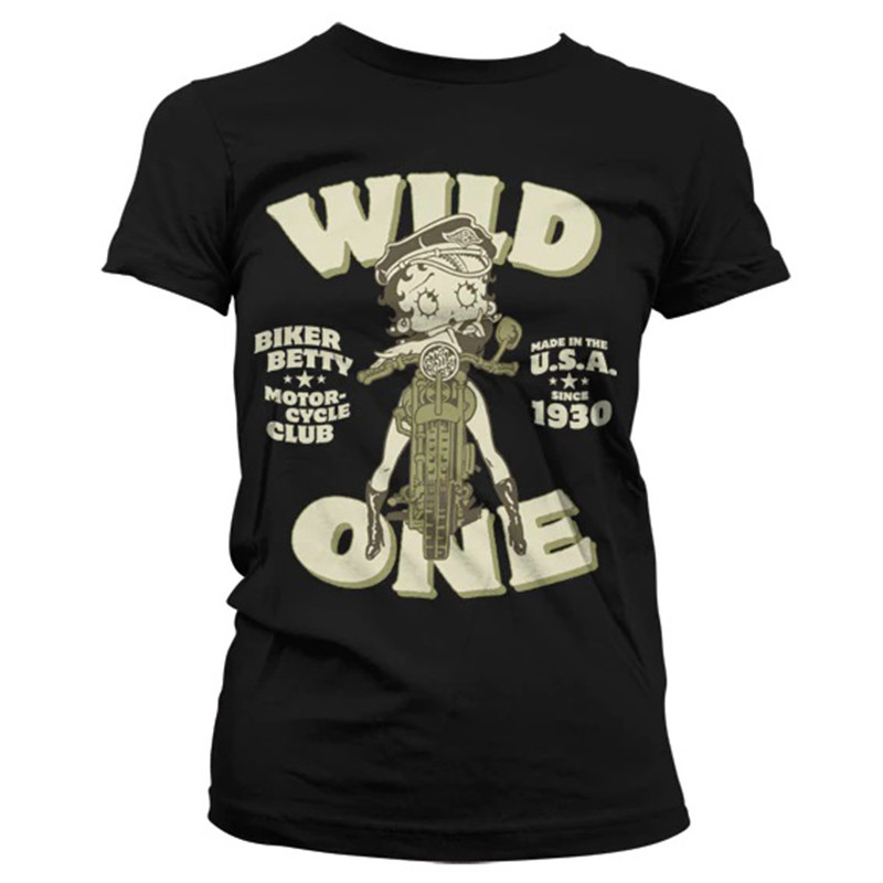Dámske tričko Betty Boop Wild One