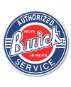 Plechová cedule Buick Service round 30cm