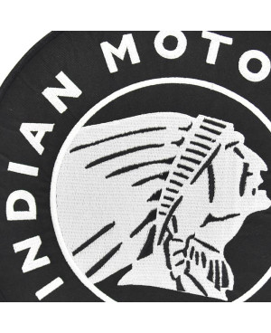 Moto nášivka Indian Motorcycle BW XXL na chrbát 24 cm
