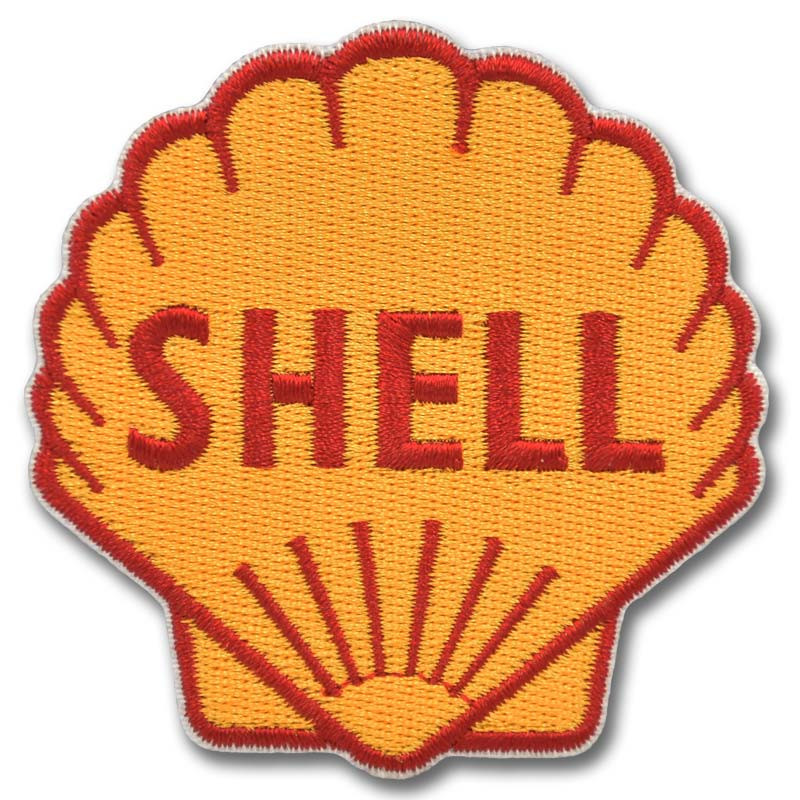 Moto nášivka Shell logo 7 cm x 7 cm