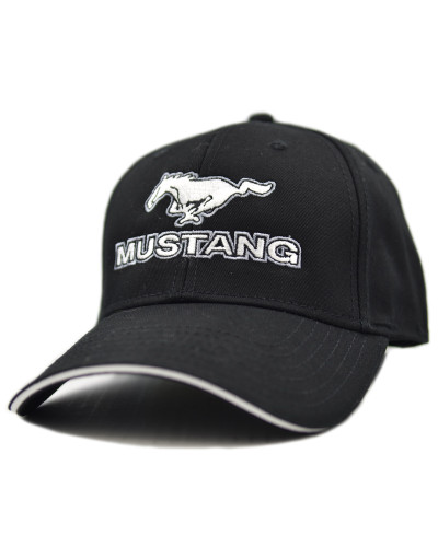 Kšiltovka Ford Mustang logo Black