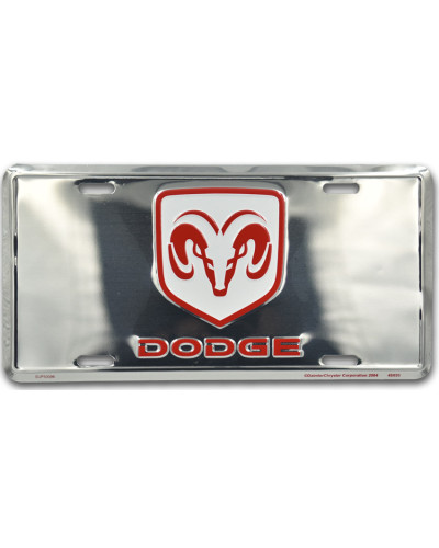 Americká ŠPZ Dodge Silver