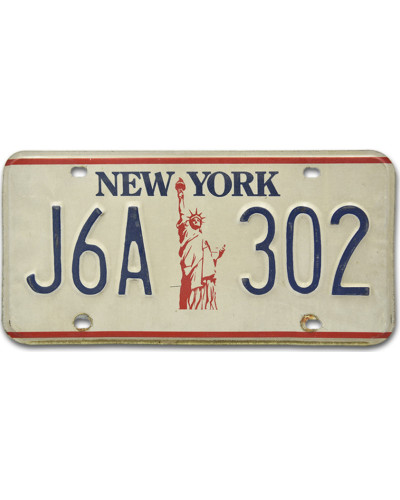 Americká ŠPZ New York Liberty J6A 302