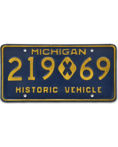 Americká ŠPZ Michigan Historic vehicle 219-69