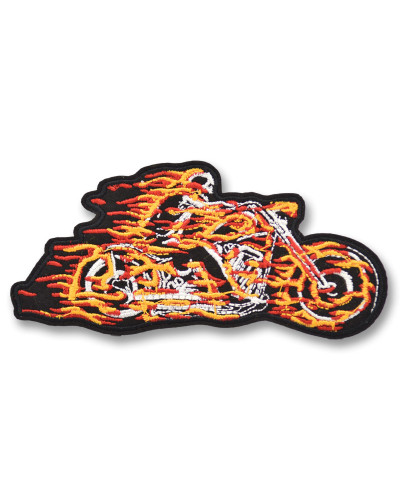 Moto nášivka Hell Rider 13 cm x 6 cm