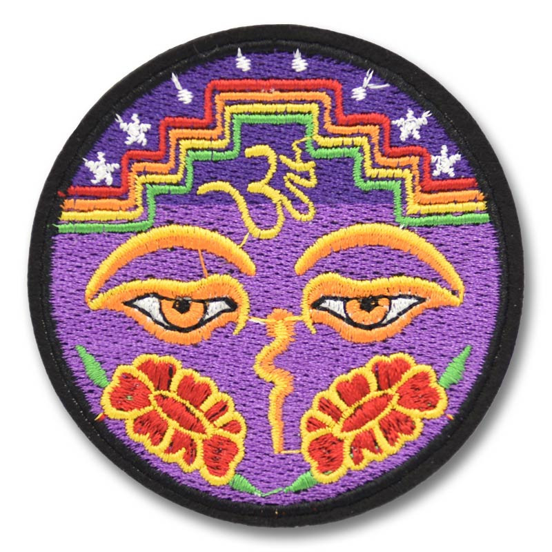 Nášivka Buddha Eyes 8 cm