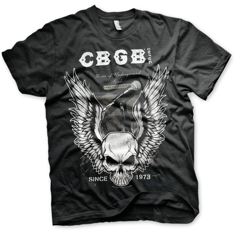 Pánské tričko CBGB Amplifier since 1973