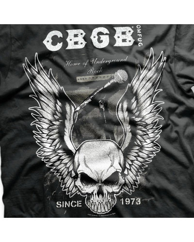 Pánské tričko CBGB Amplifier since 1973 det.