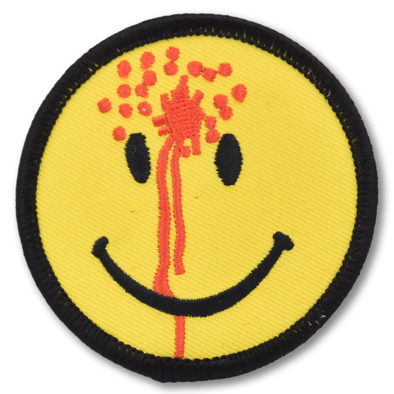 Moto nášivka Smile 7cm