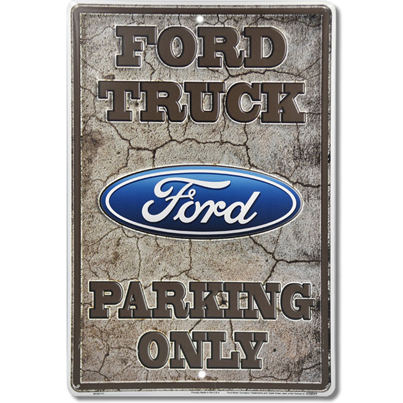 Plechová ceduľa Ford Truck NEW 30 cm x 45 cm a