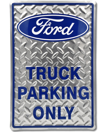 Plechová ceduľa Ford Truck Parking 30cm x 45 cm a