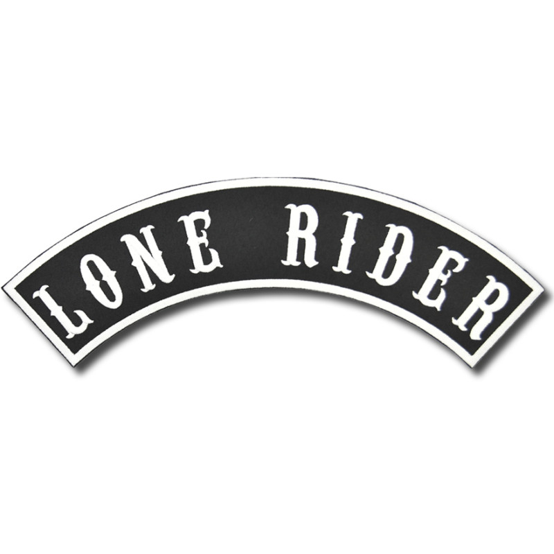 Moto nášivka Lone Rider Rocker - XXL na chrbát