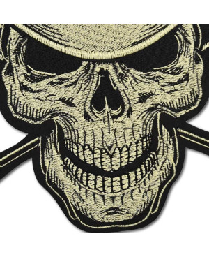 Moto nášivka Dead Cowboy Arrow XXL na záda 27 cm x 24 cm b