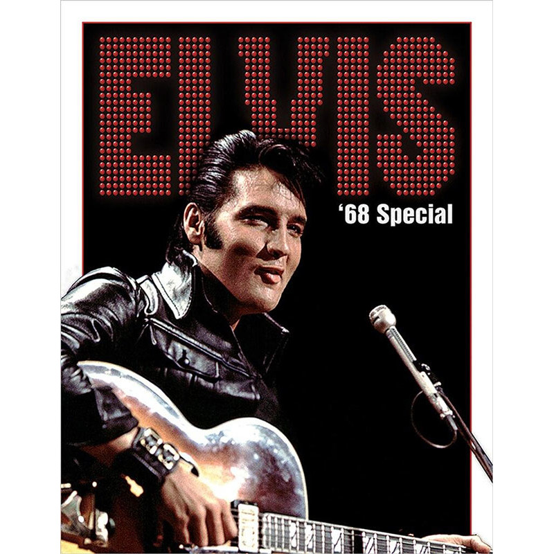 Plechová ceduľa Elvis - 1968 Special 32 cm x 40 cm