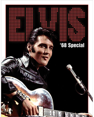 Plechová ceduľa Elvis - 1968 Special 32 cm x 40 cm