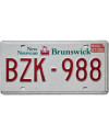 Kanadská SPZ New Brunswick BZK-988