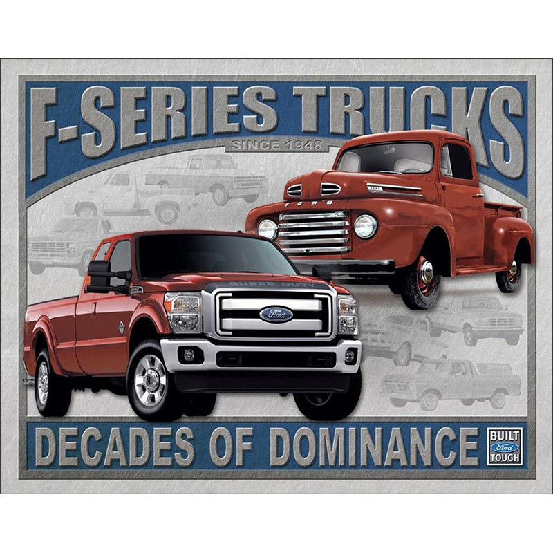 Plechová ceduľa Ford F-Series Trucks 32 cm x 40 cm