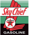 Plechová cedule Texaco - Sky Chief  22 cm x 40 cm