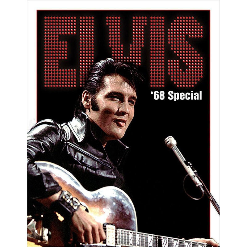 Plechová cedule Elvis - 1968 Special 32cm x 40cm a