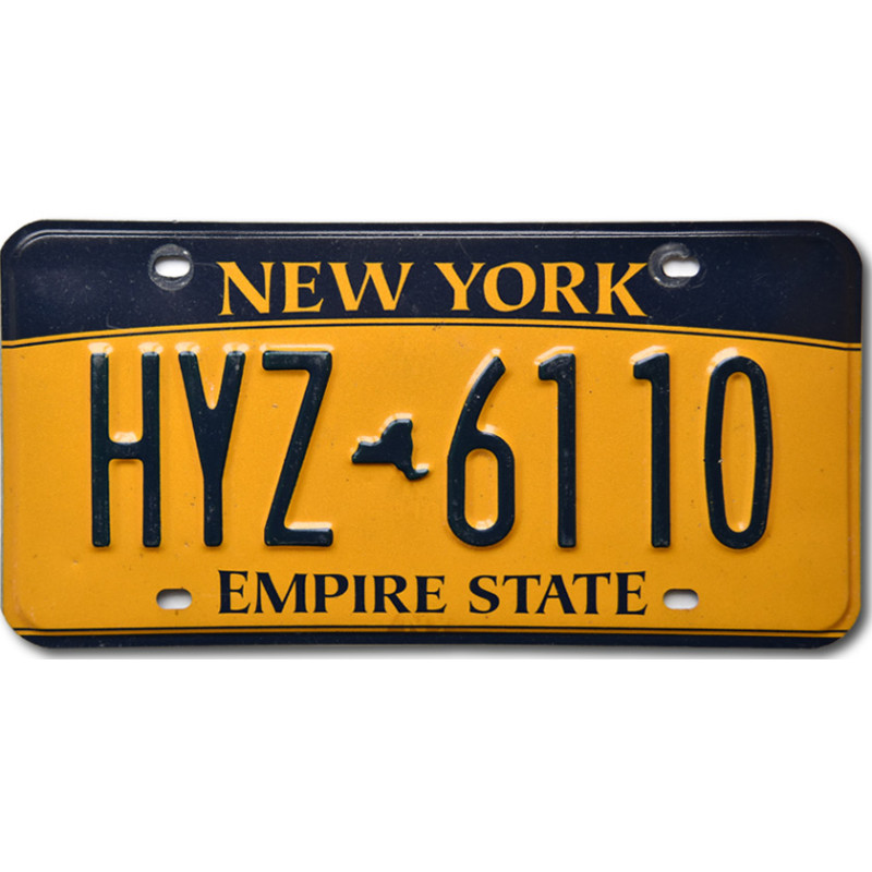 Americká ŠPZ New York Empire State HYZ 6110