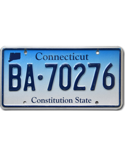 Americká ŠPZ Connecticut Constitution State BA-70276