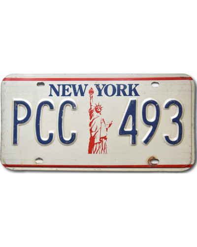 Americká ŠPZ New York Liberty PCC 493