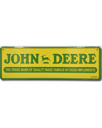 Plechová ceduľa John Deere sign 46 cm x 15 cm