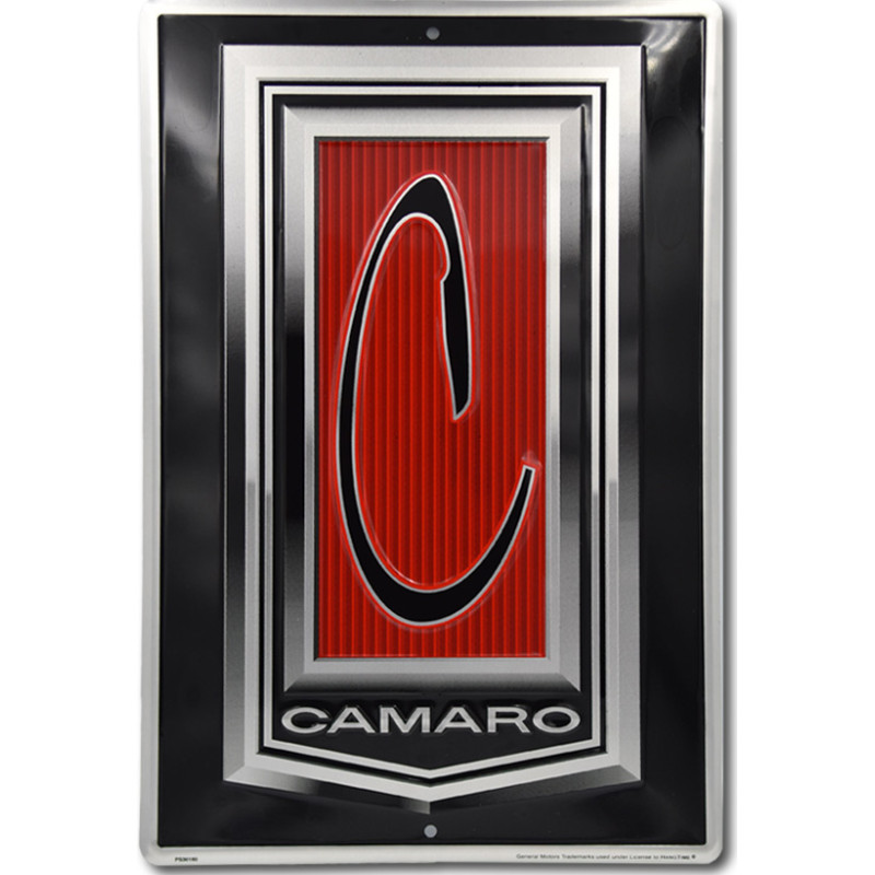 Plechová ceduľa Chevy Camaro Large 45 cm x 30 cm