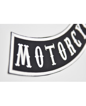 Moto nášivka Motorcycle Rocker - XXL na chrbát