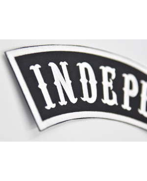 Moto nášivka Independent Rocker - XXL na chrbát