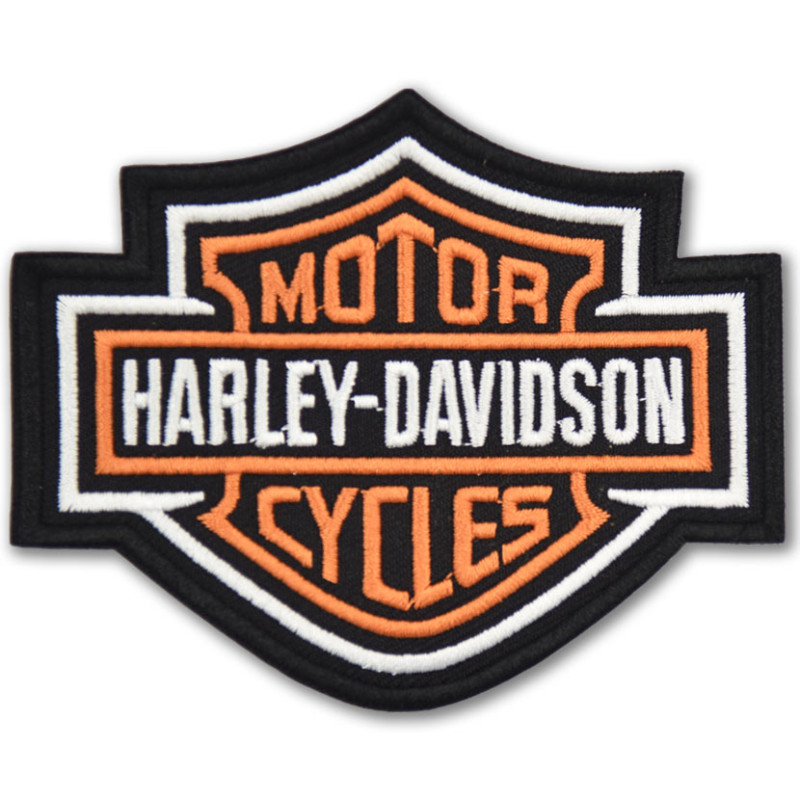 Moto nášivka Harley Davidson Bar and Shield 10 cm x 8 cm