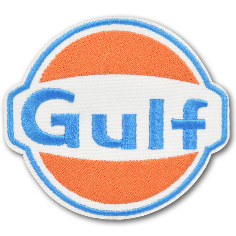Moto nášivka Gulf 8 cm x 7 cm