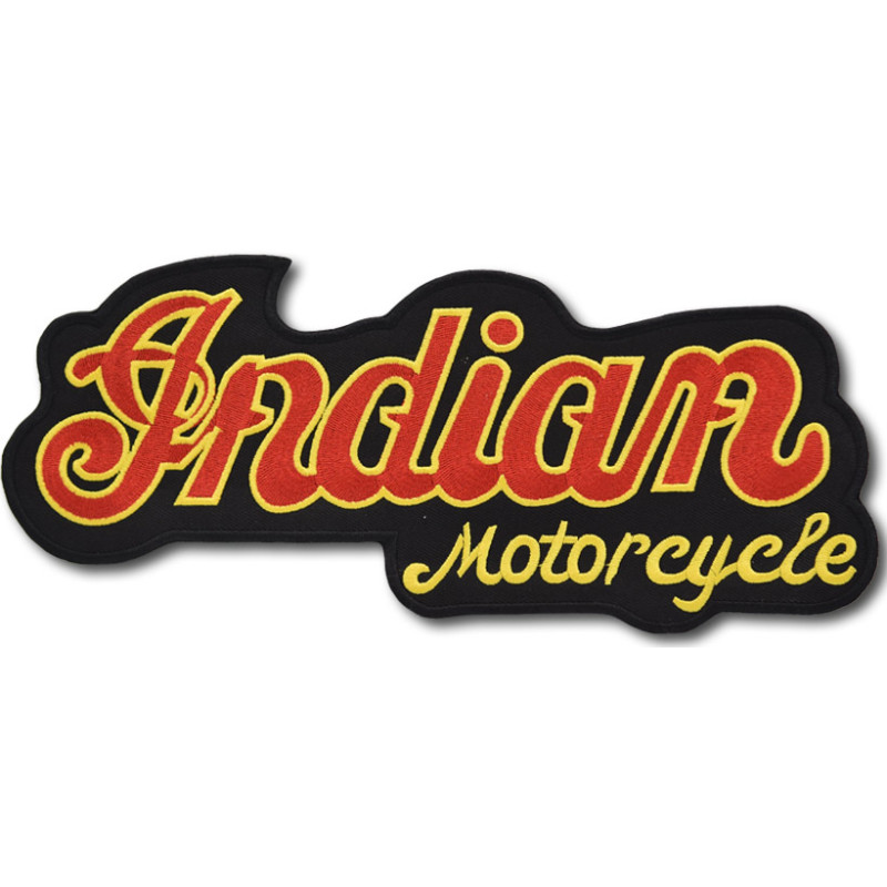 Moto nášivka Indian Motorcycle XXL old logo na chrbát